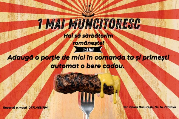 1 mai muncitoresc