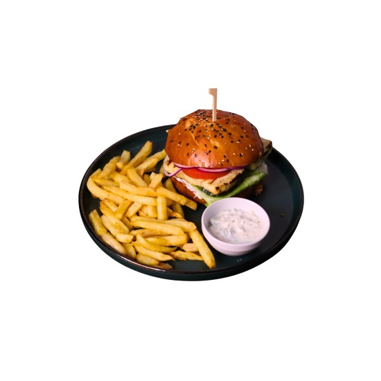 Burger Cu Halloumi
